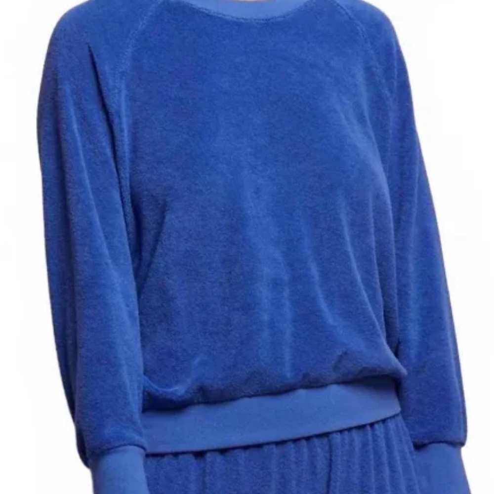 perfectwhitetee Navy Blue Crewneck Sweater - Picture 2 of 3